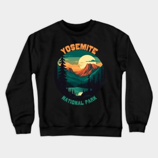 Yosemite National Park Crewneck Sweatshirt